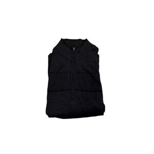 Smartwool Women's Black Half-Zip Crew Sweater